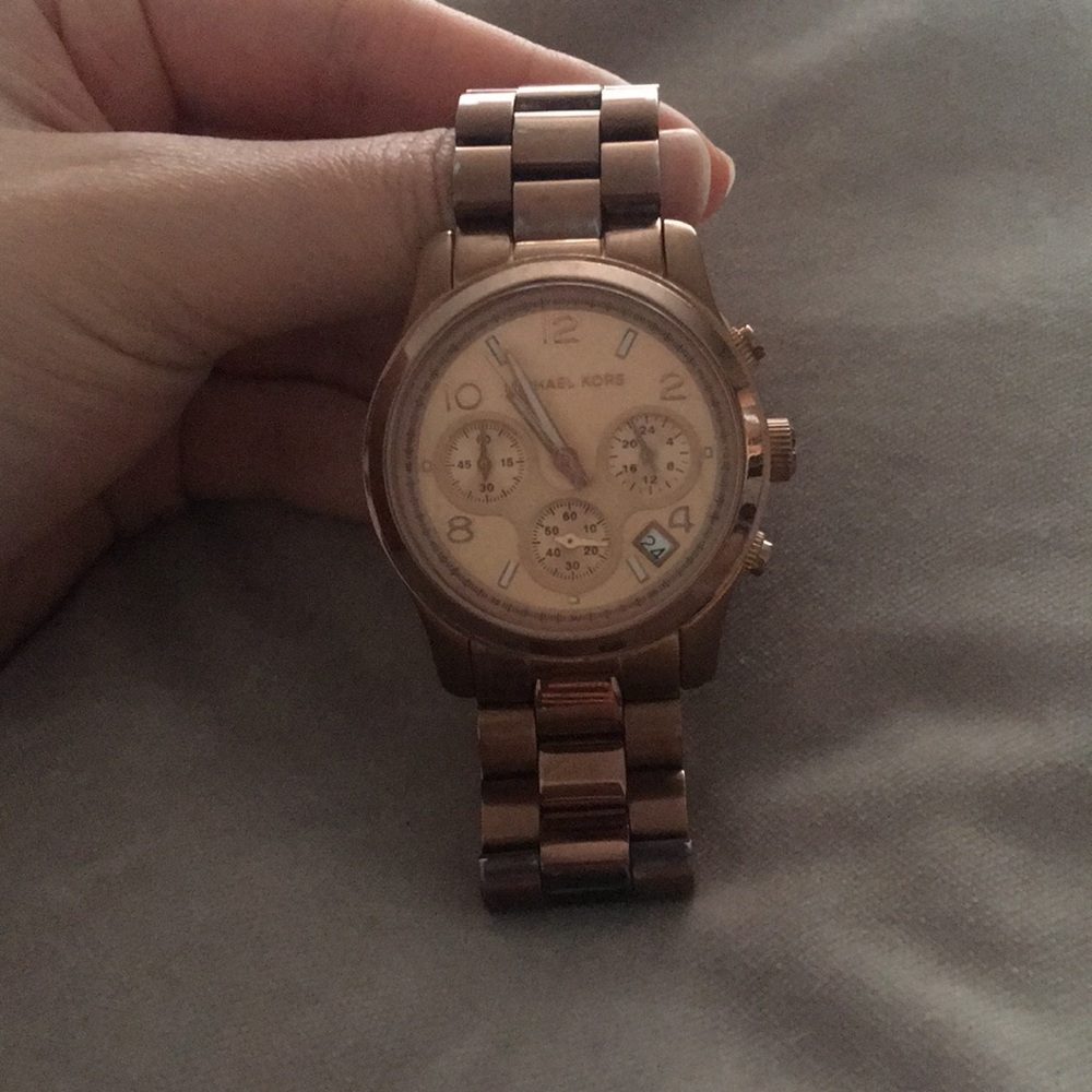 Michael Kors Rose Gold Watch